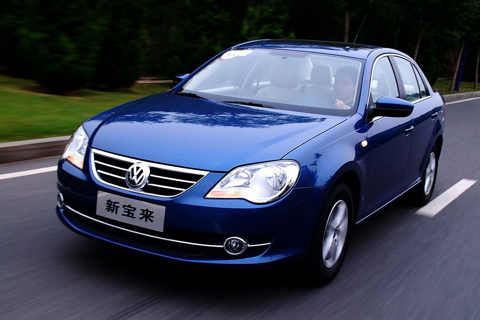 新宝来试车实拍图外观