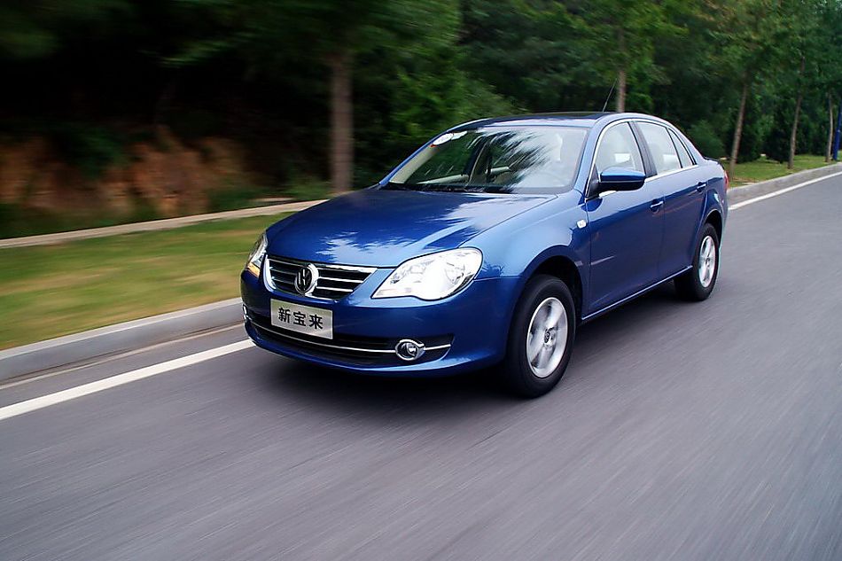 新宝来试车实拍图外观