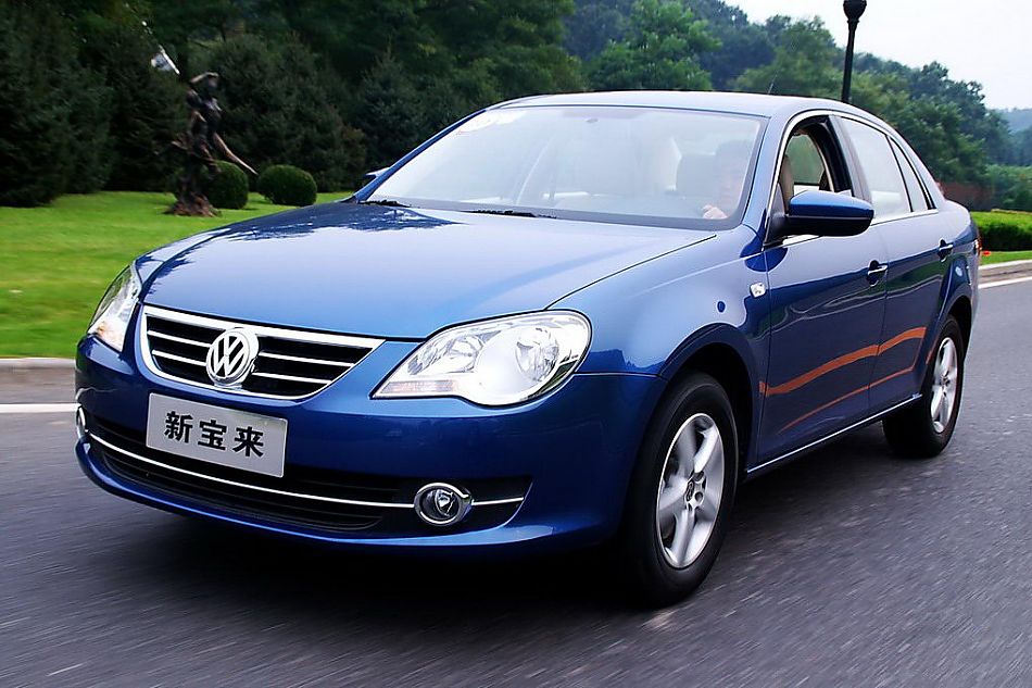 新宝来试车实拍图外观