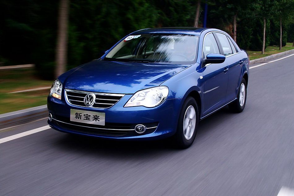 新宝来试车实拍图外观