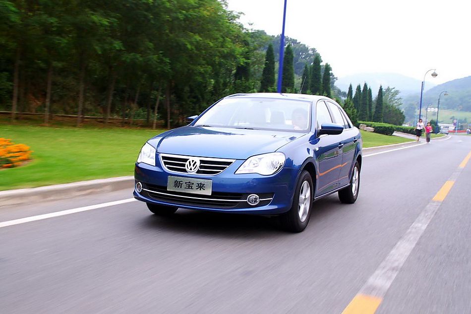 新宝来试车实拍图外观