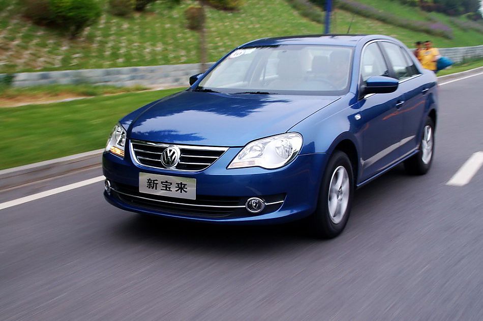 新宝来试车实拍图外观