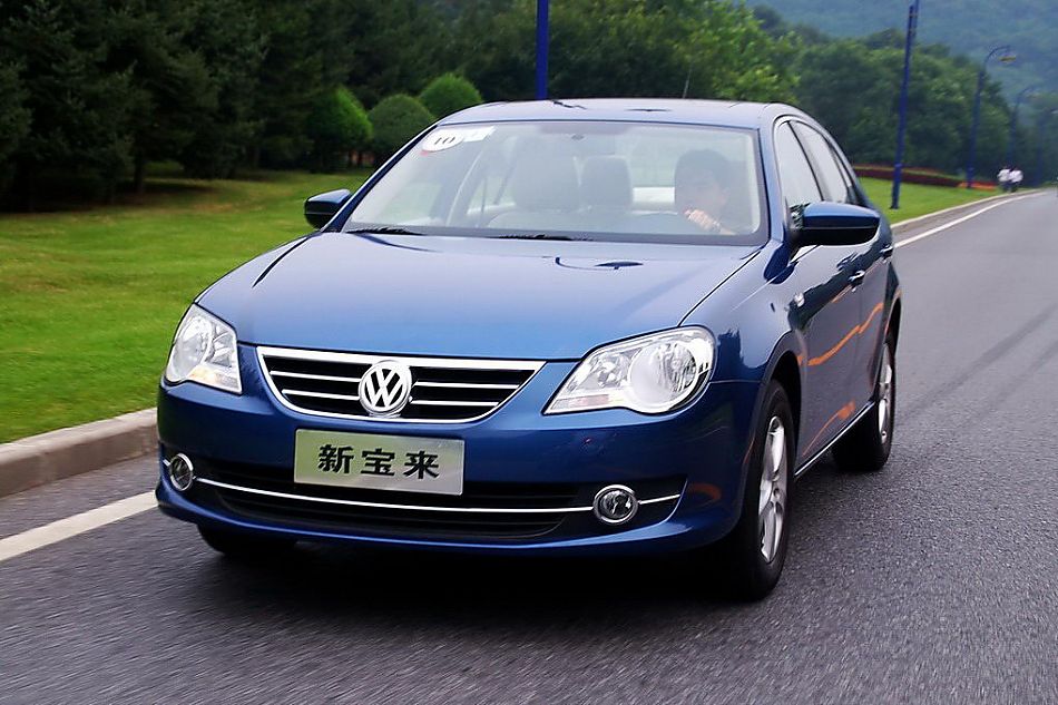 新宝来试车实拍图外观