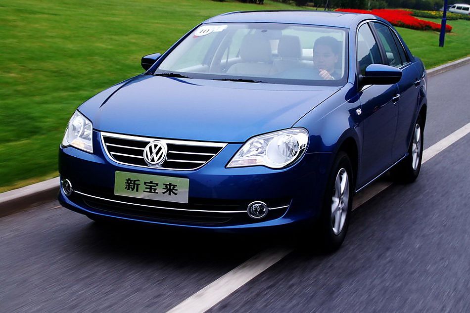 新宝来试车实拍图外观