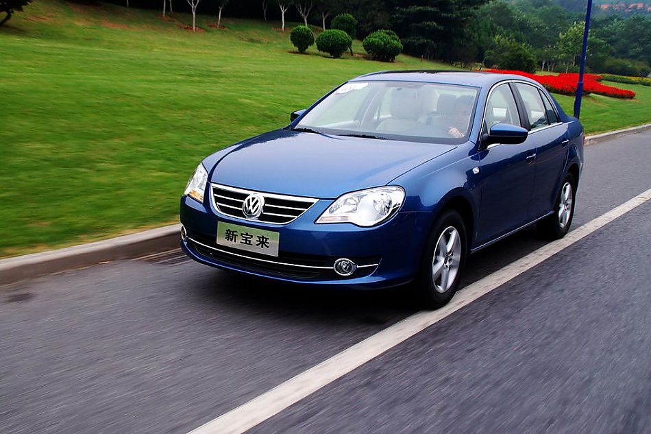 新宝来试车实拍图外观