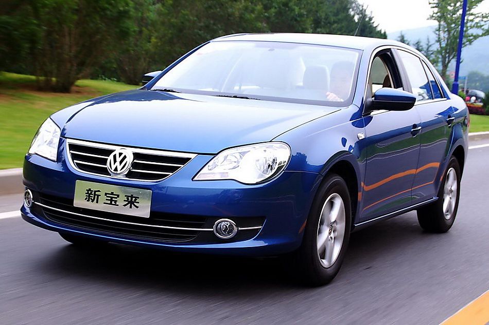 新宝来试车实拍图外观