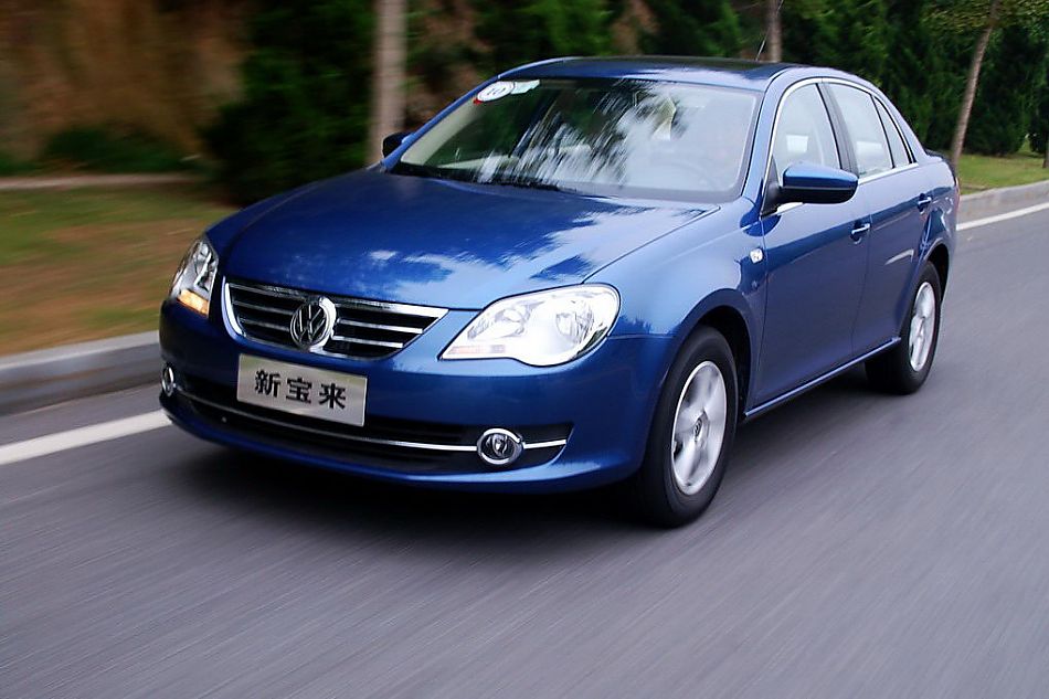 新宝来试车实拍图外观