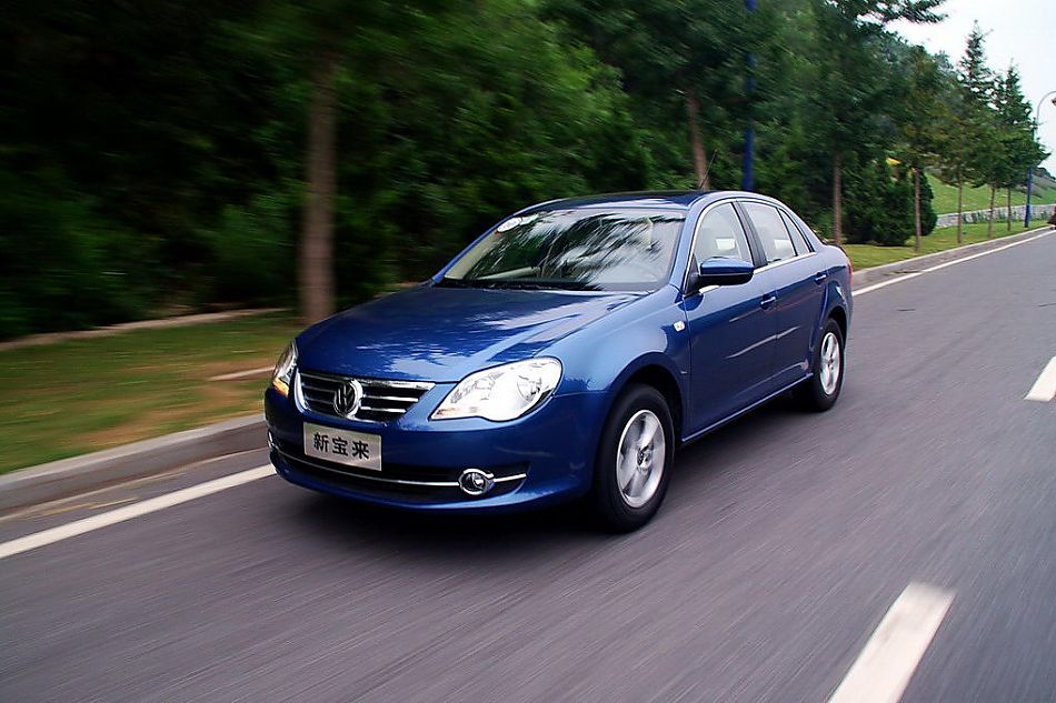 新宝来试车实拍图外观