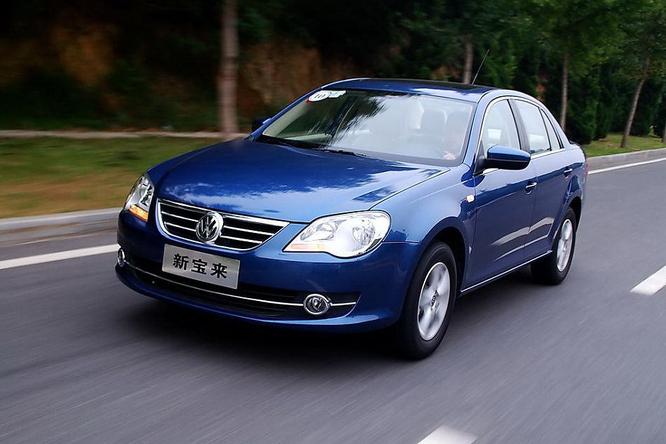 新宝来试车实拍图外观