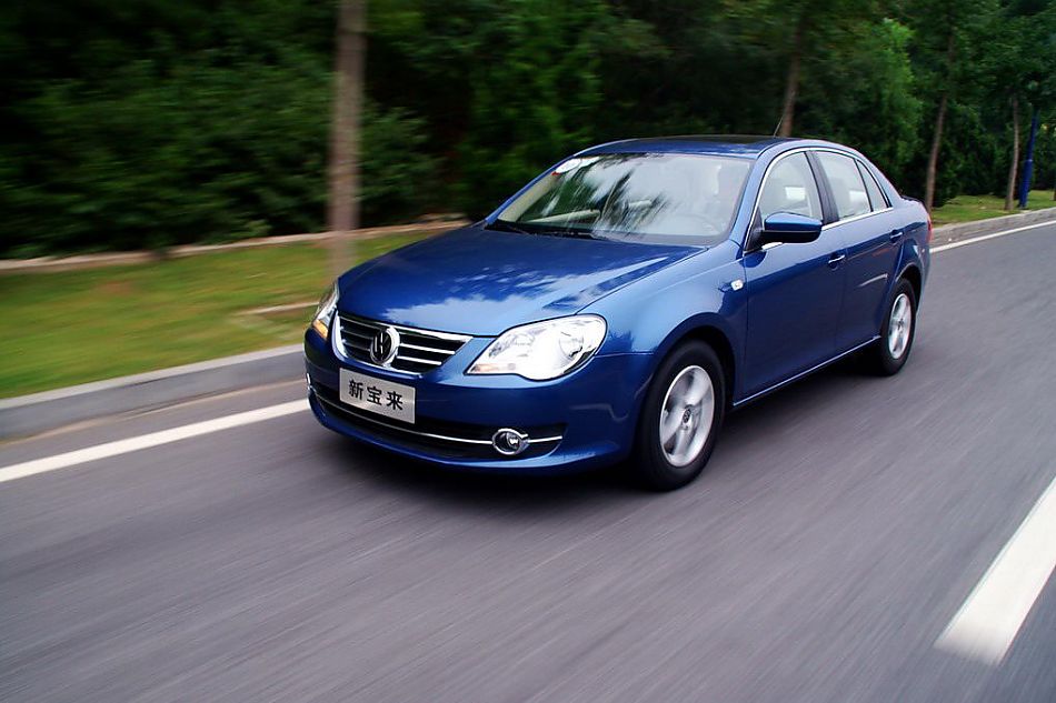 新宝来试车实拍图外观