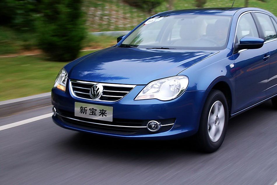 新宝来试车实拍图外观