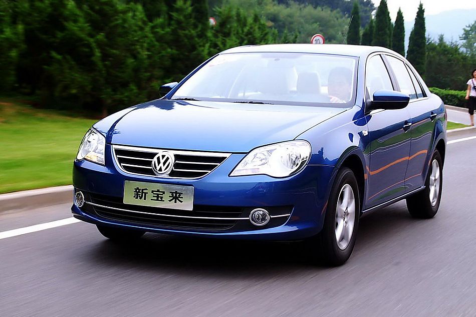 新宝来试车实拍图外观