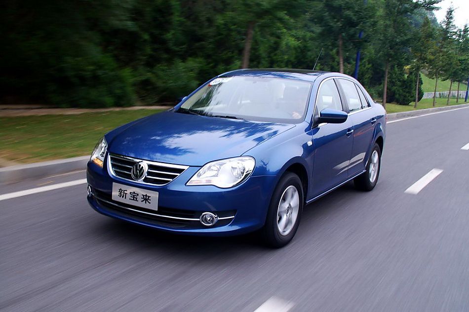 新宝来试车实拍图外观