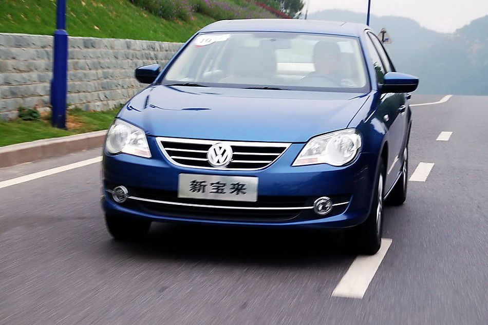 新宝来试车实拍图外观