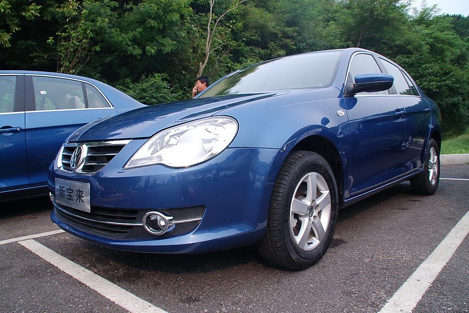 新宝来实拍图外观