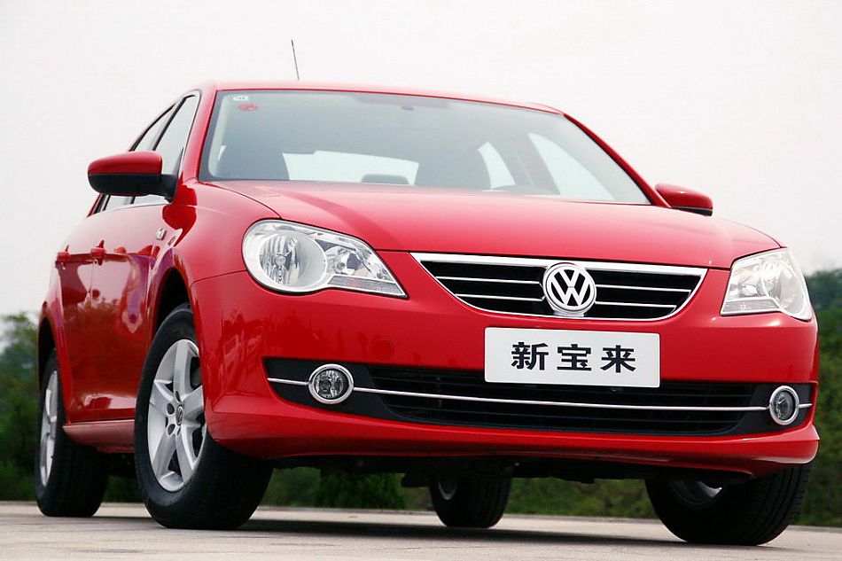 新宝来实拍图外观