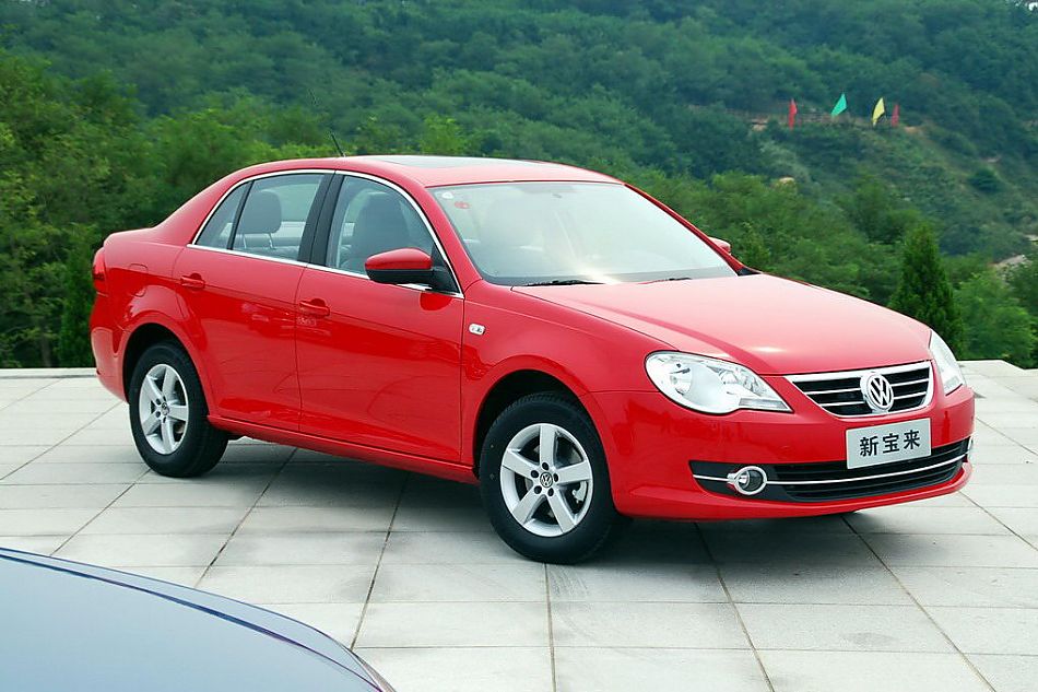 新宝来实拍图外观