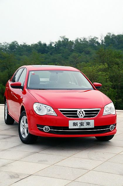 新宝来实拍图外观