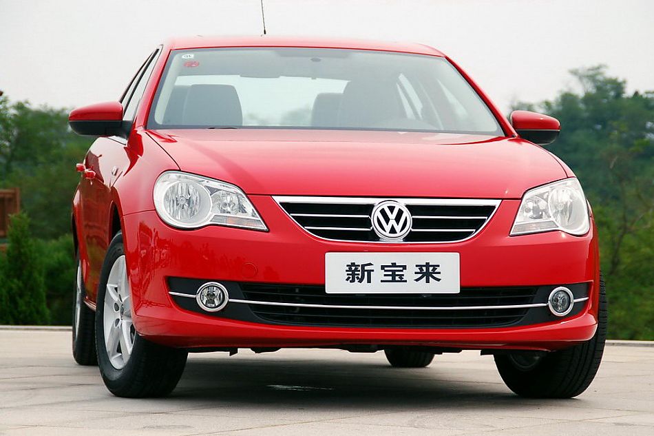 新宝来实拍图外观