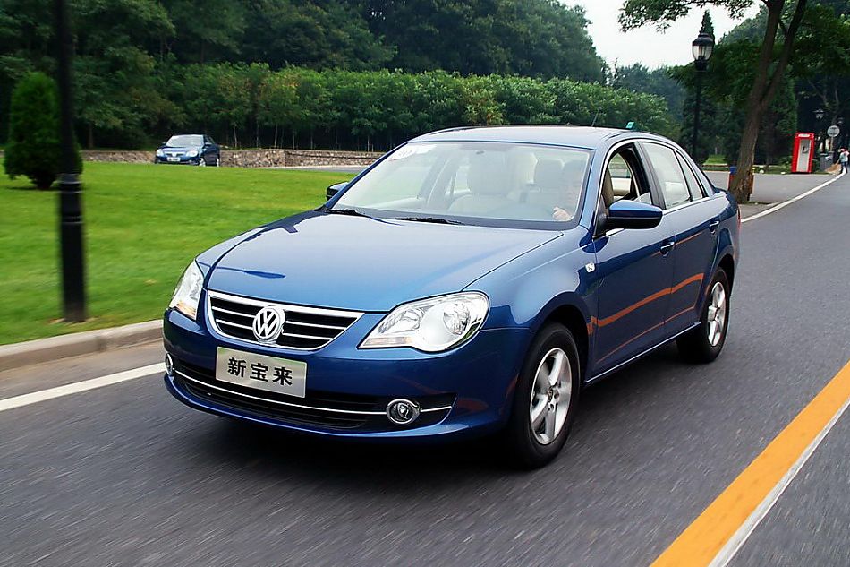 新宝来实拍图外观