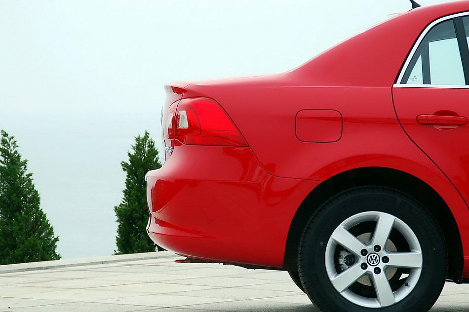 新宝来实拍图外观