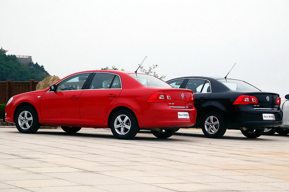 新宝来实拍图外观