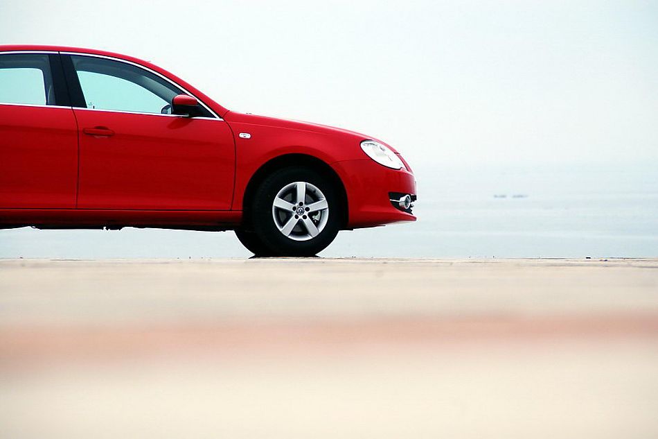 新宝来实拍图外观