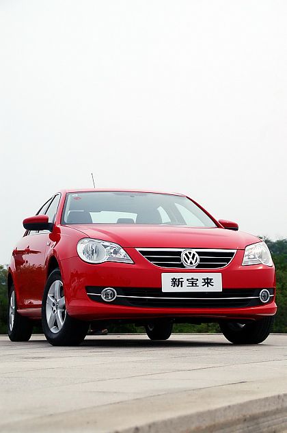 新宝来实拍图外观