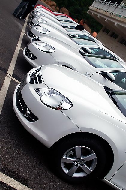 新宝来实拍图外观