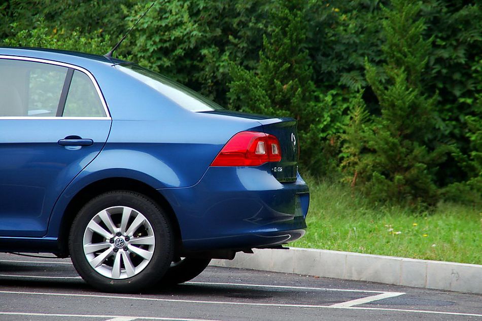 新宝来实拍图外观