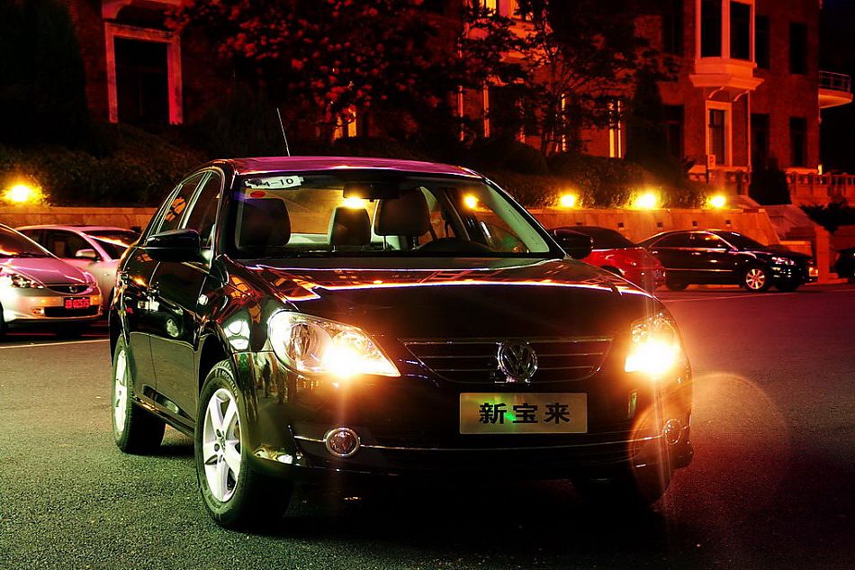 新宝来实拍图外观