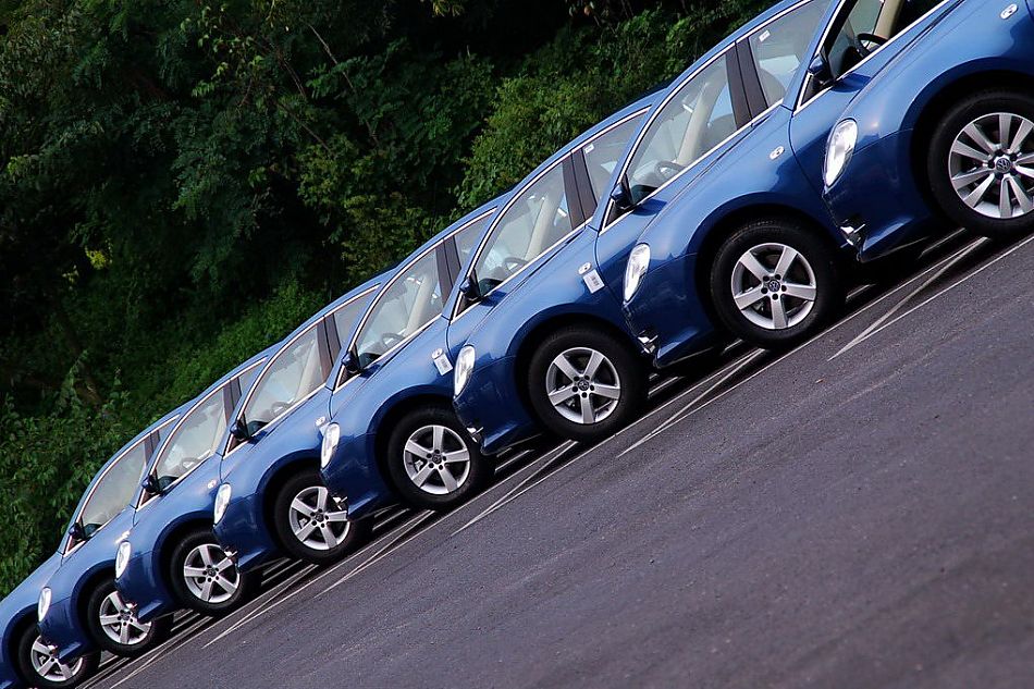 新宝来实拍图外观