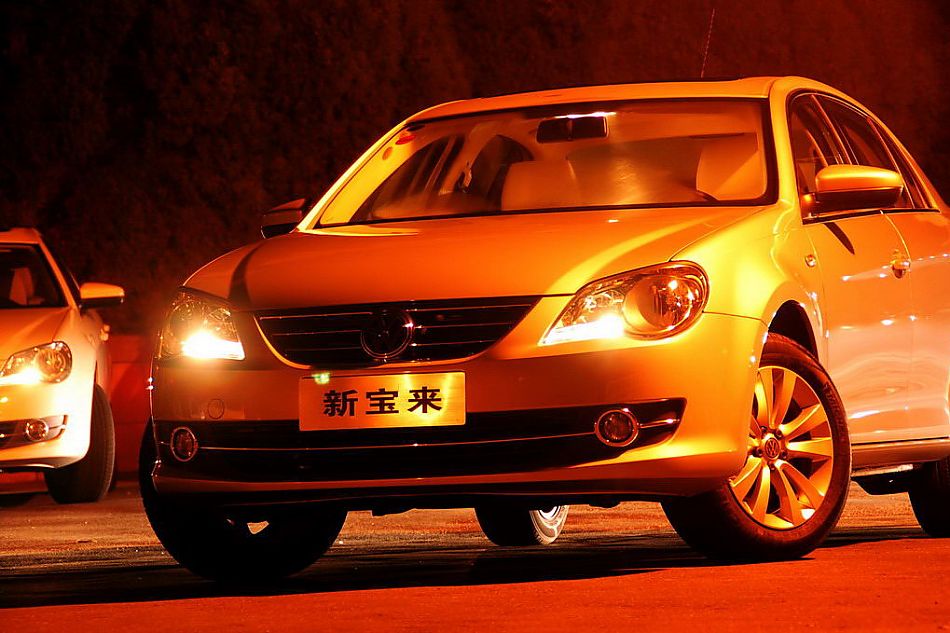 新宝来实拍图外观