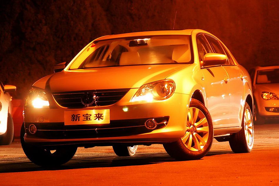 新宝来实拍图外观