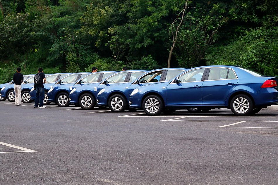 新宝来实拍图外观