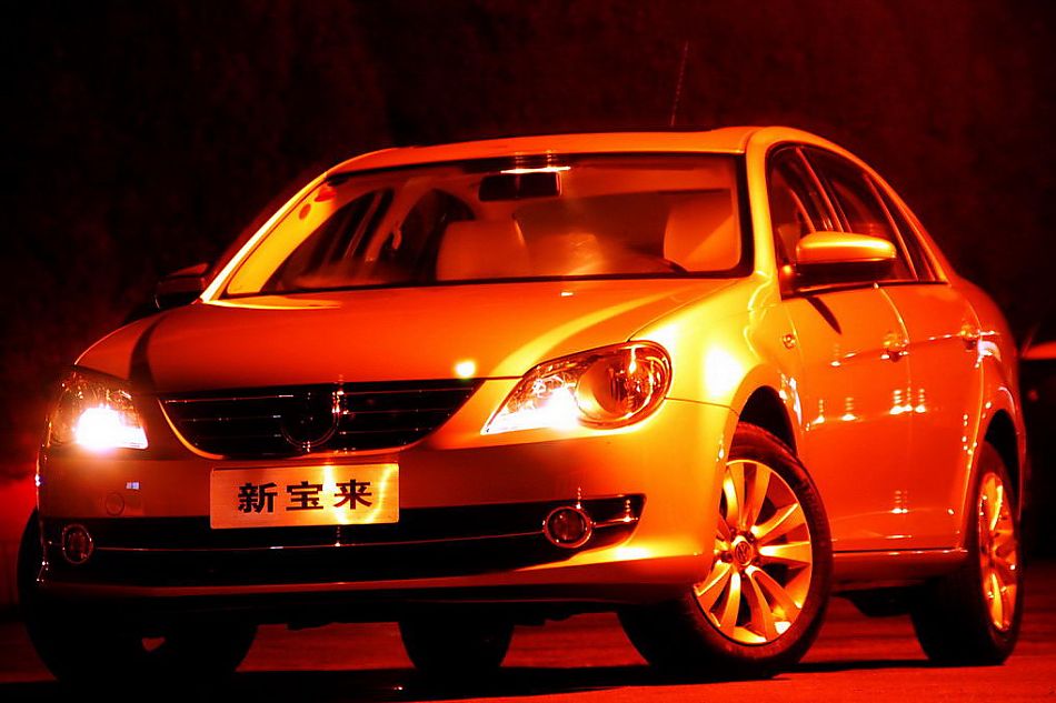 新宝来实拍图外观
