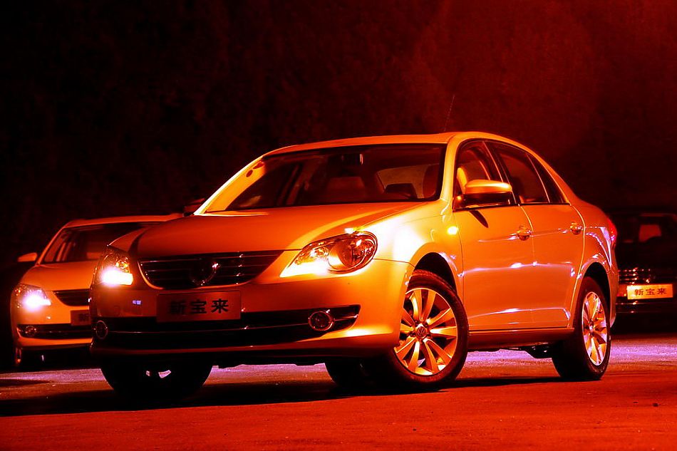 新宝来实拍图外观