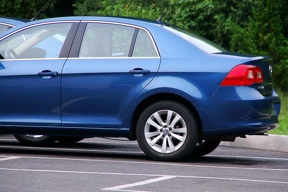 新宝来实拍图外观