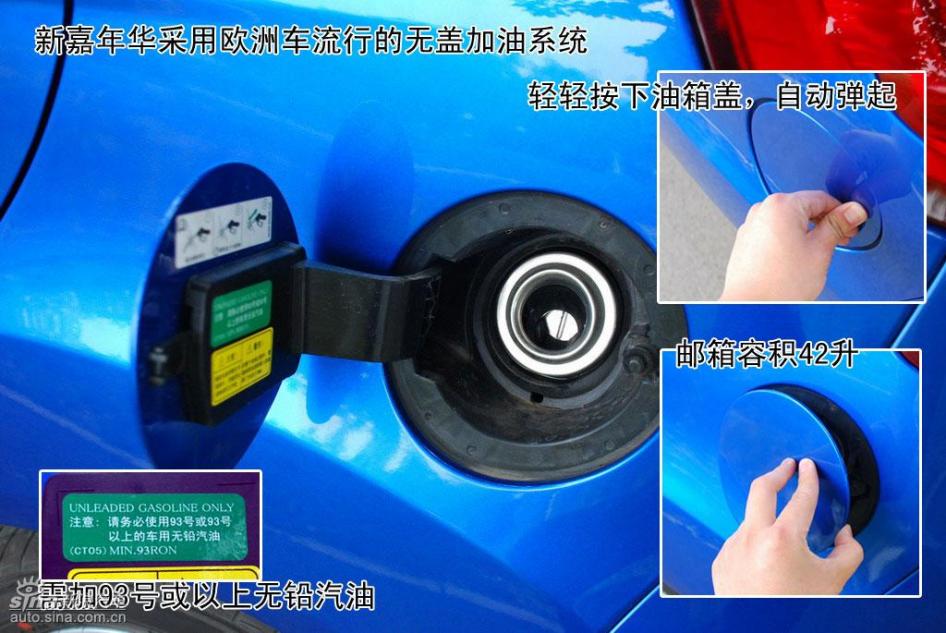 图解新嘉年华两厢1.5运动型