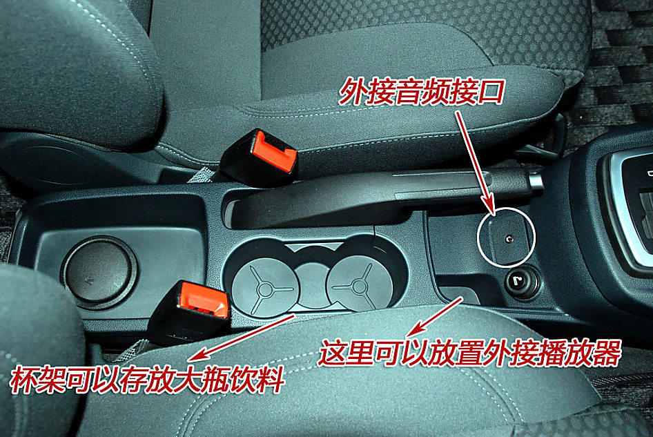 图解新嘉年华1.5L运动版内饰