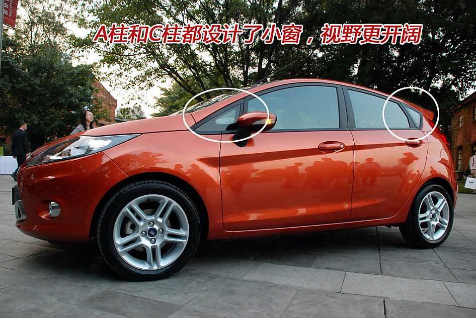 图解新嘉年华1.5L运动版外观