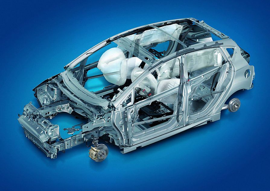 新嘉年华两厢车身结构