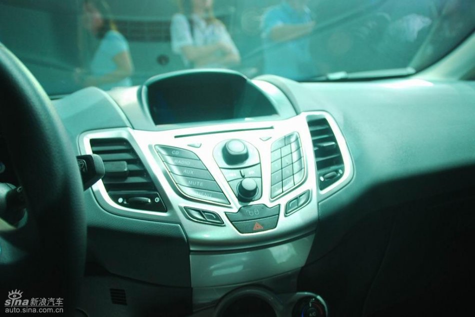 长安福特新嘉年华上市现场内饰实拍