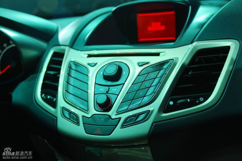 长安福特新嘉年华上市现场内饰实拍