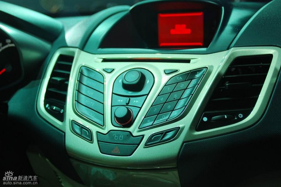 长安福特新嘉年华上市现场内饰实拍