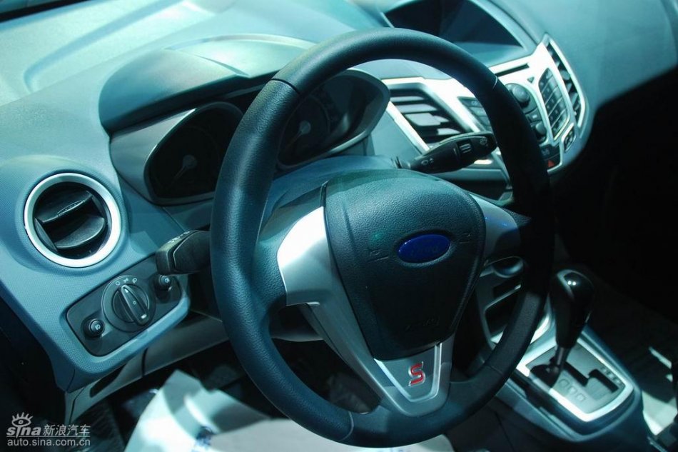 长安福特新嘉年华上市现场内饰实拍