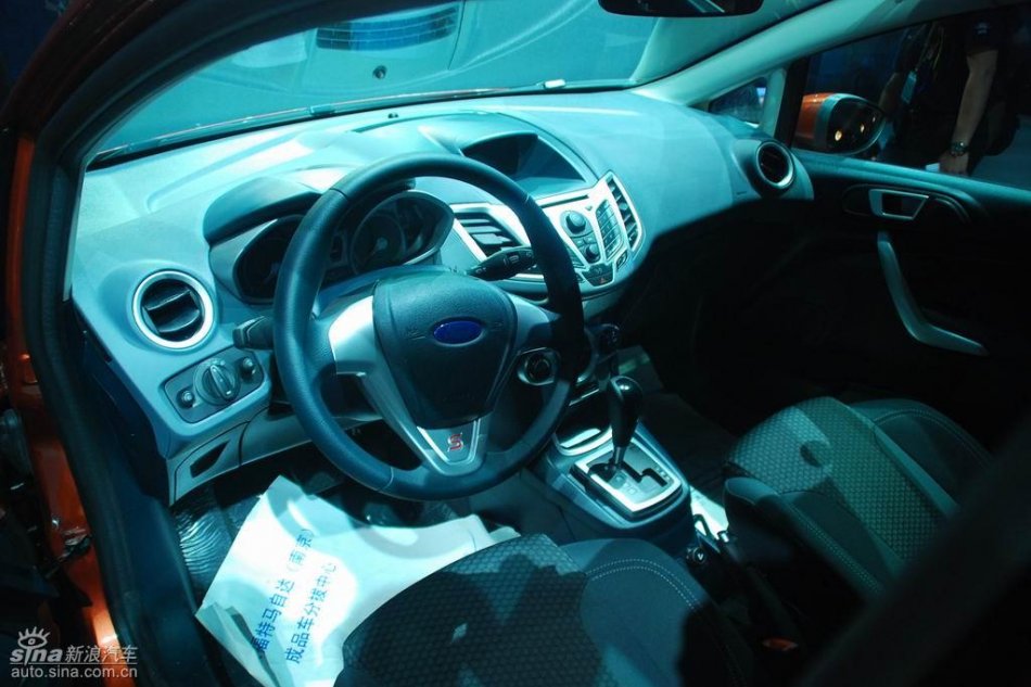 长安福特新嘉年华上市现场内饰实拍