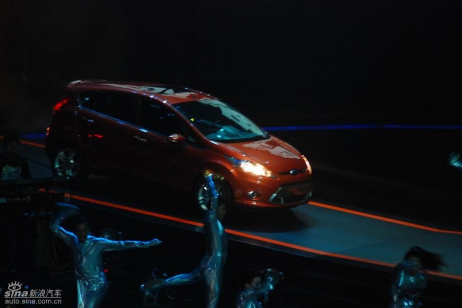 长安福特新嘉年华亮相上市现场