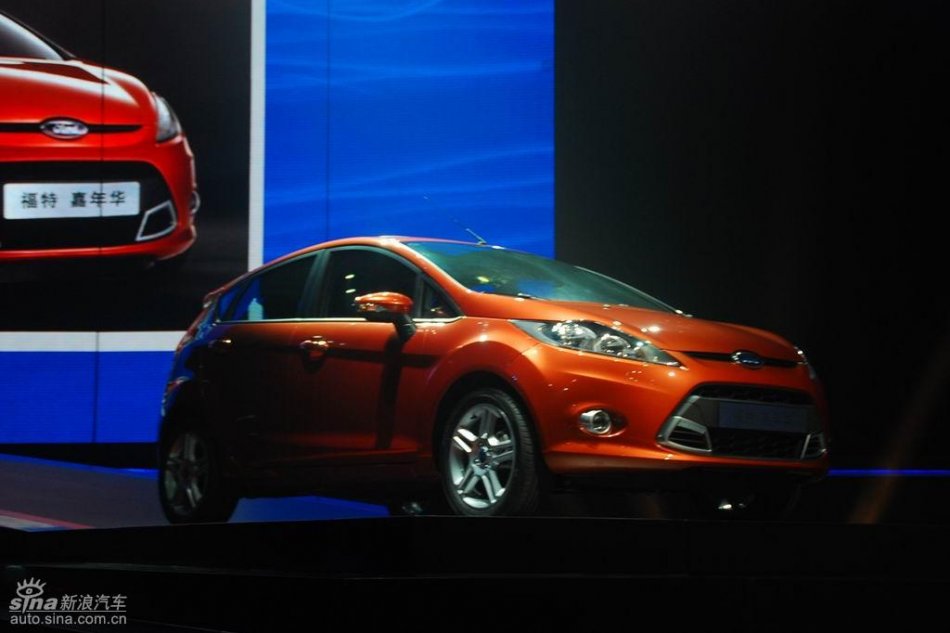 长安福特新嘉年华亮相上市现场
