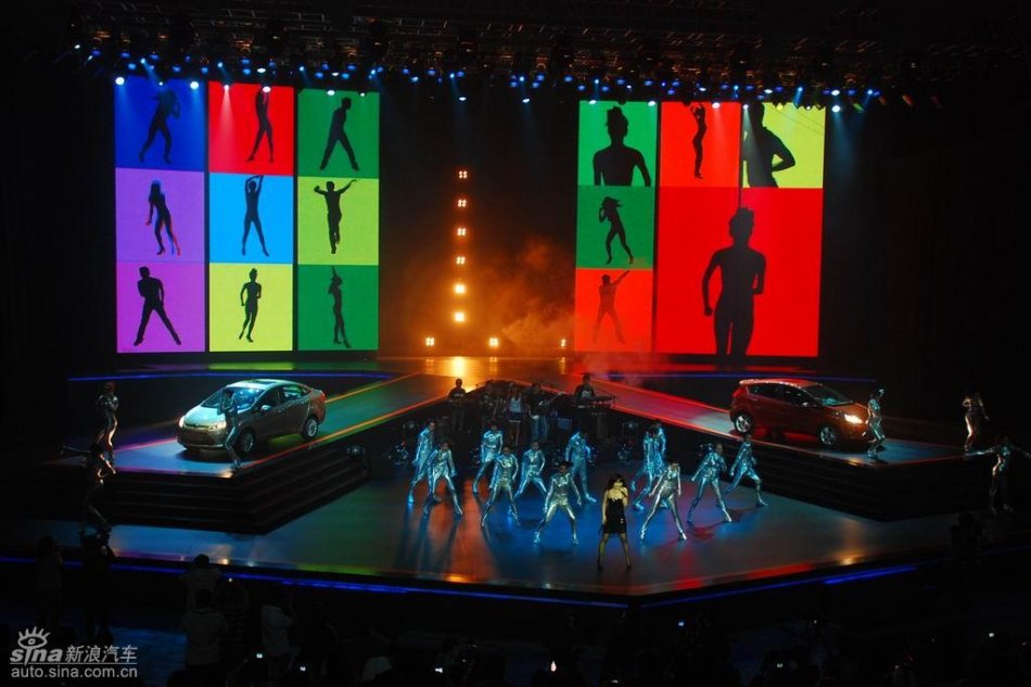 长安福特新嘉年华亮相上市现场